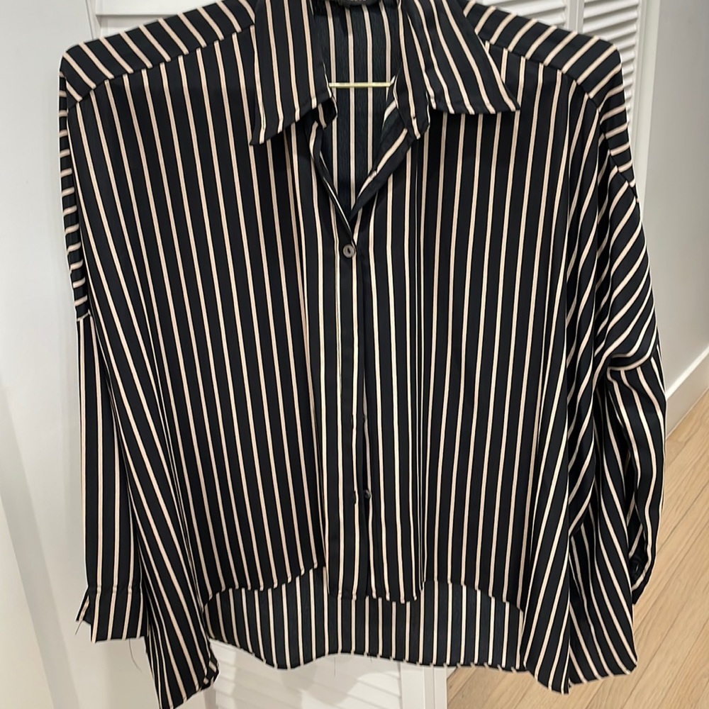Button up work blouse